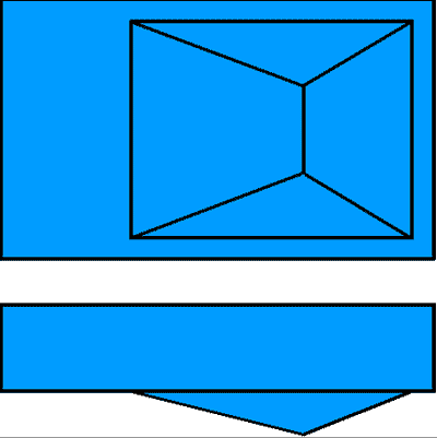 Plat + Fosse pyramide avec bord